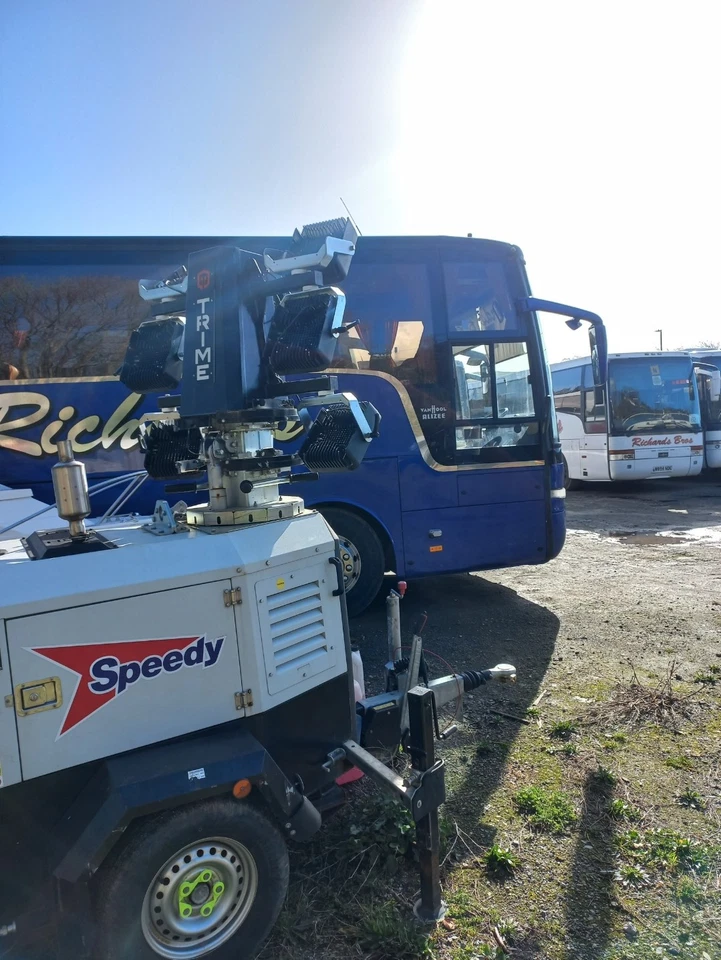 30-40mm Hitch Lock Fuel Bowser Lighting Tower